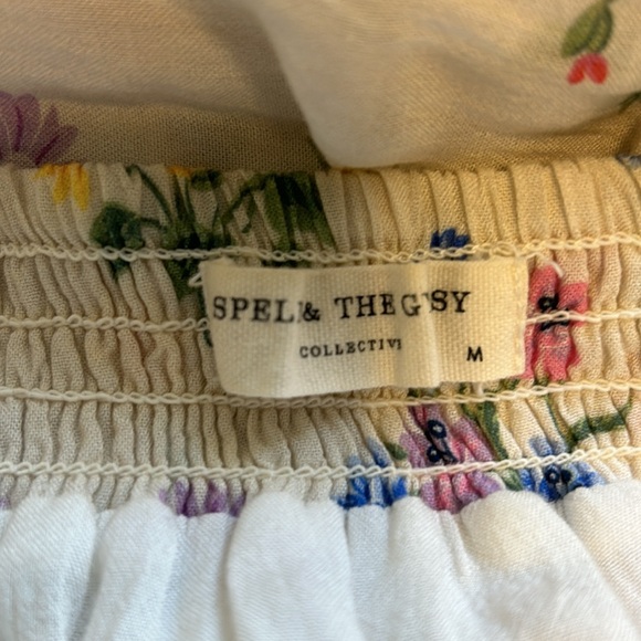 EUC Spell Posey Strappy Midi Dress size medium - Picture 9 of 11